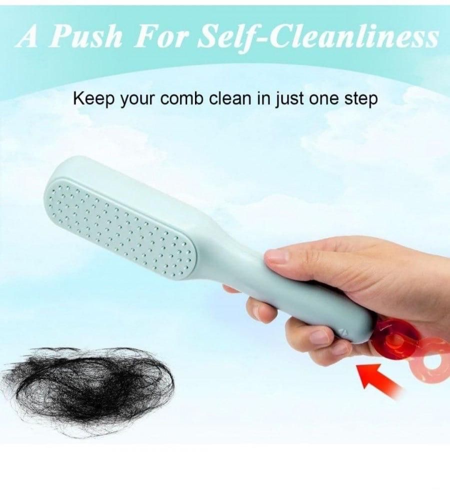 Self-Cleaning Anti-Static Massage Hair Comb