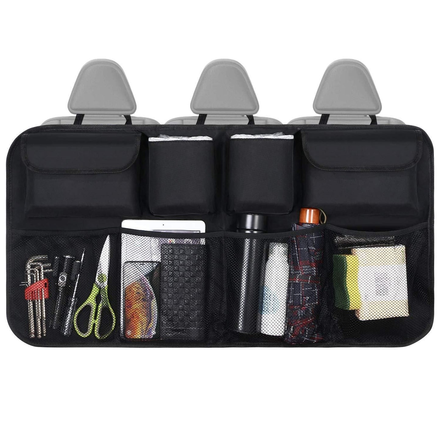 Multi-Pocket Car Back Seat Organizer