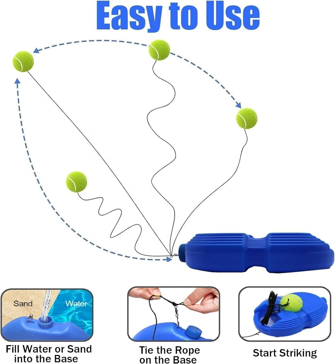Solo Tennis Trainer Rebound Ball