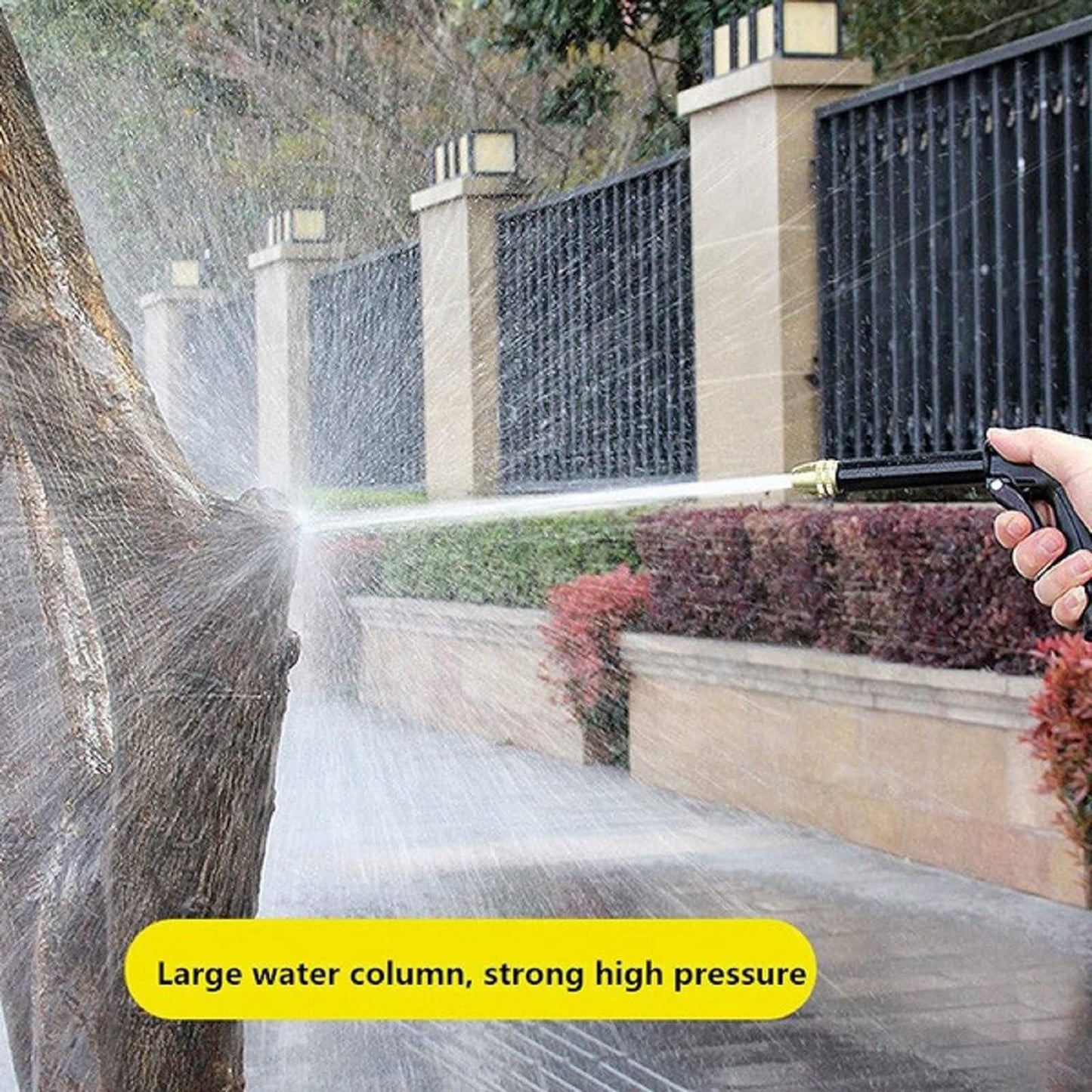 Portable High-Pressure Water Spray Nozzle for Garden
