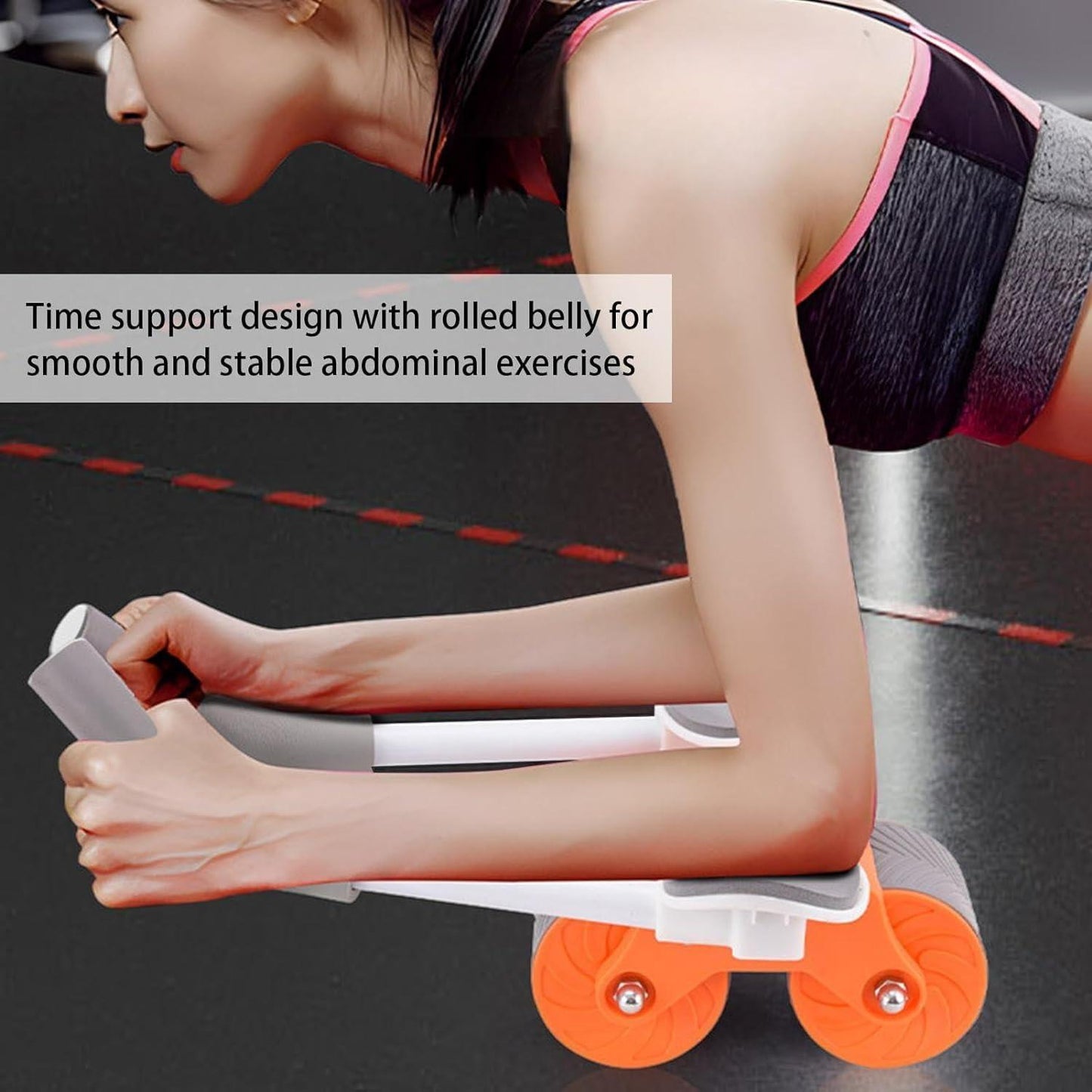 Automatic Rebound Abdominal Exercise Roller