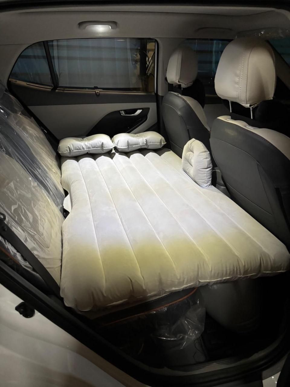 Car Travel Inflatable Bed Mattress with 2 Air Pillows