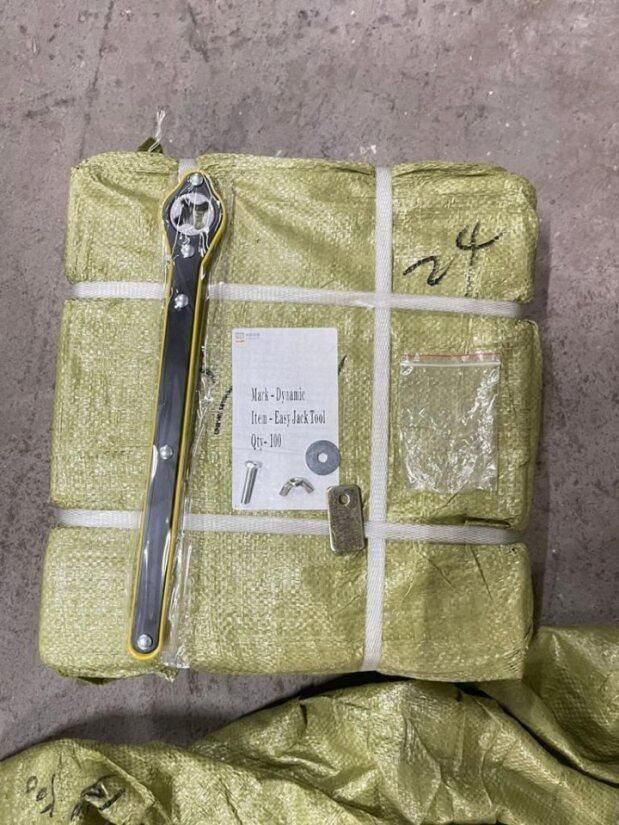 Heavy-Duty Car Jack and Lug Wrench Set
