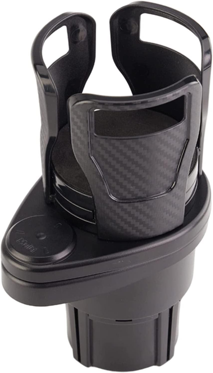 2-in-1 Adjustable Rotating Car Cup Holder
