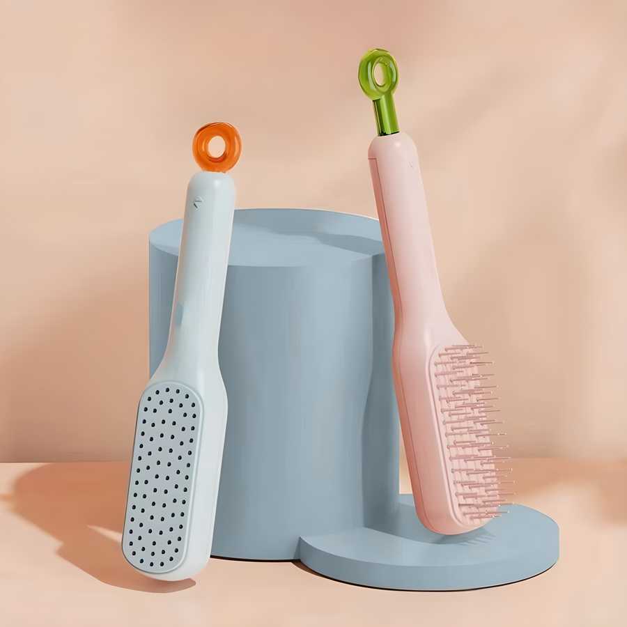 Self-Cleaning Anti-Static Massage Hair Comb