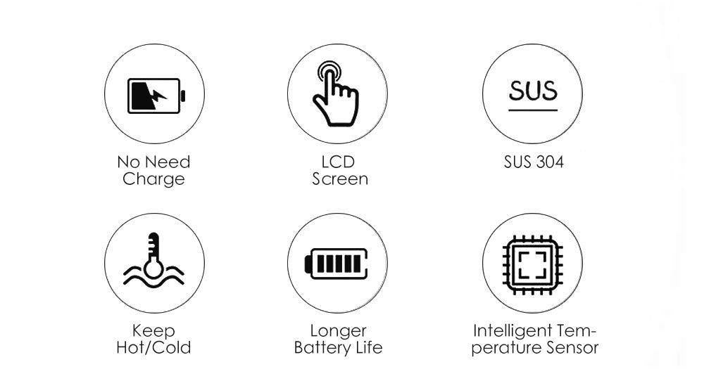 Smart LED Temperature Display Flask