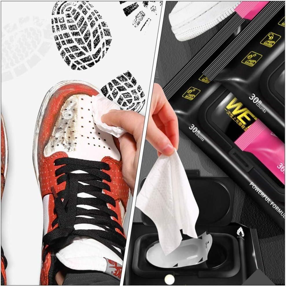 Sneaker & Shoe Cleaner Wipes – Natural Disposable Cleaning Wipes