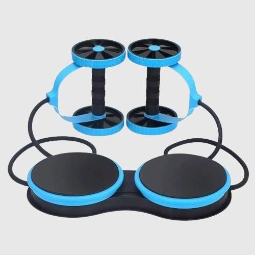 Wheel Roller for Core Workouts with Knee Pad