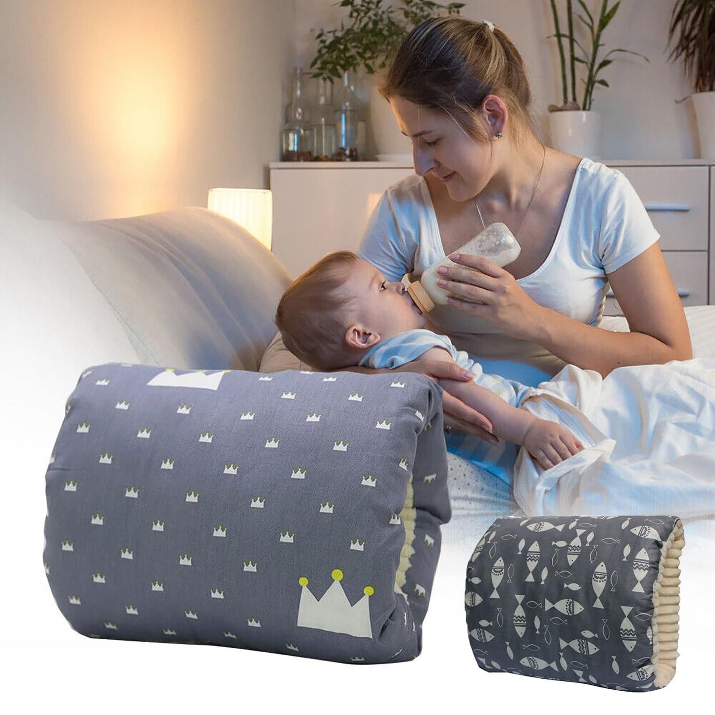 Cozie Cradle Baby Nursing & Feeding Pillow |