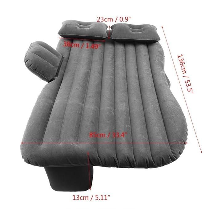 Car Travel Inflatable Bed Mattress with 2 Air Pillows