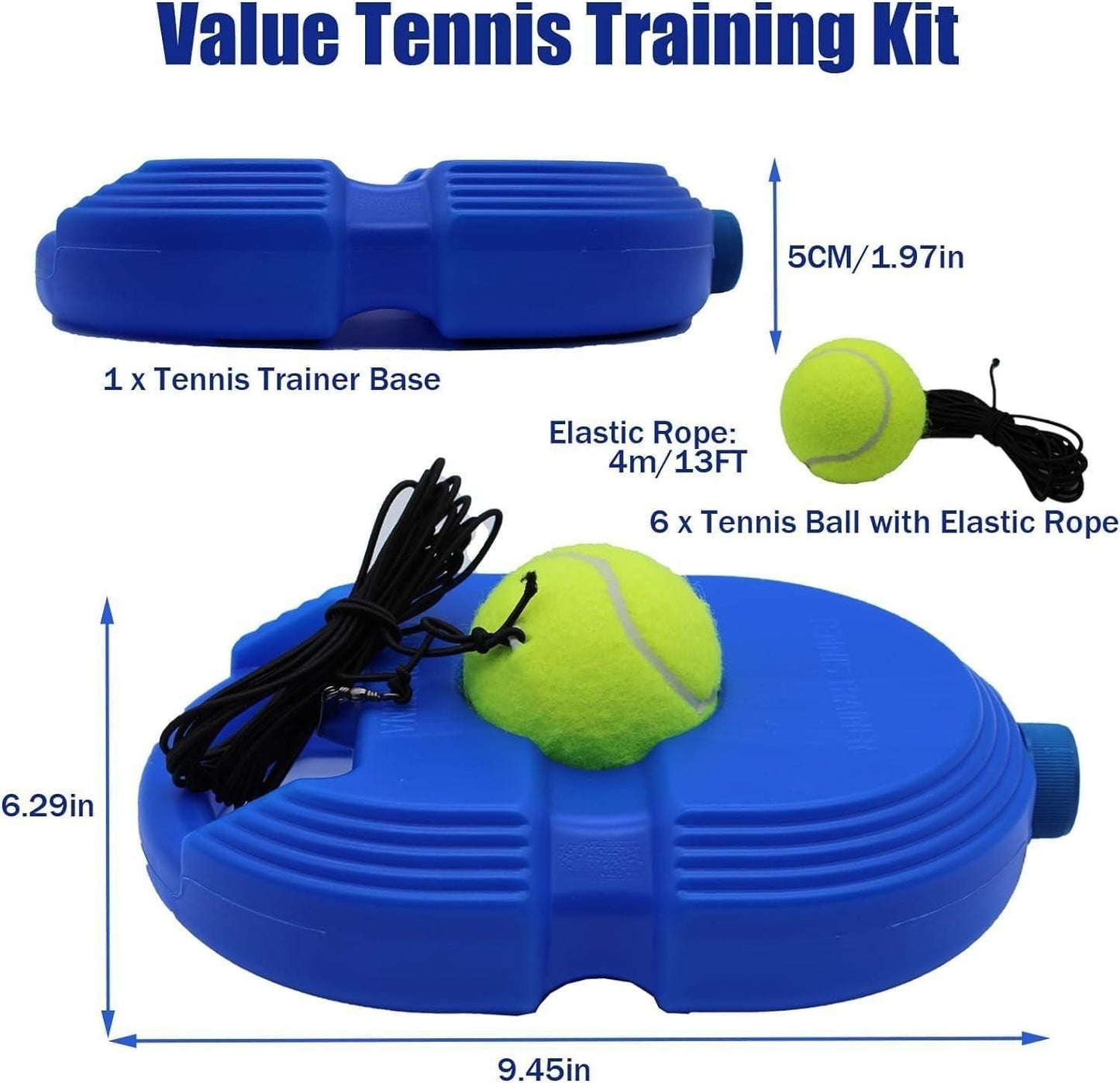 Solo Tennis Trainer Rebound Ball