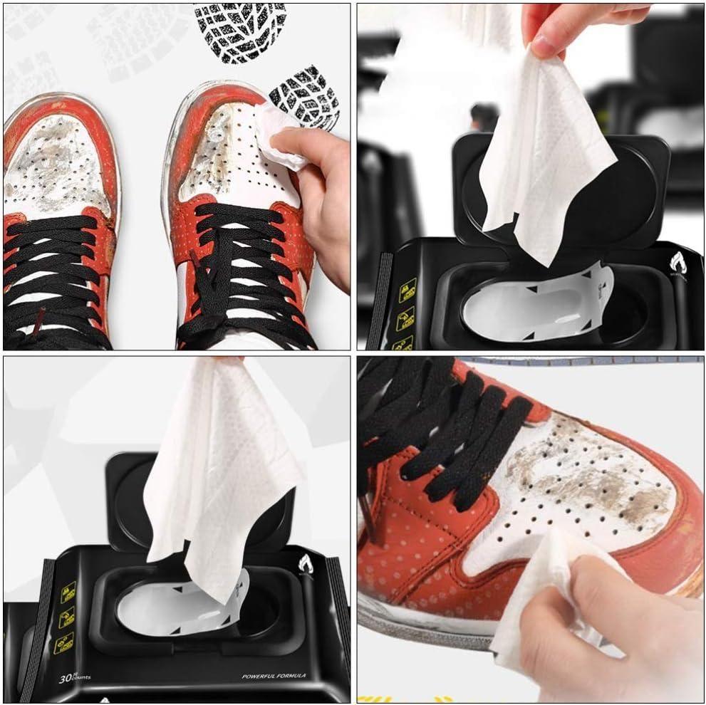 Sneaker & Shoe Cleaner Wipes – Natural Disposable Cleaning Wipes