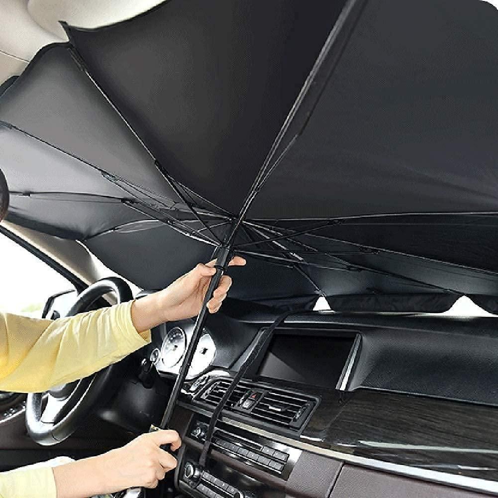 Car Windshield Sun Shade Umbrella – Foldable UV & Heat Protection