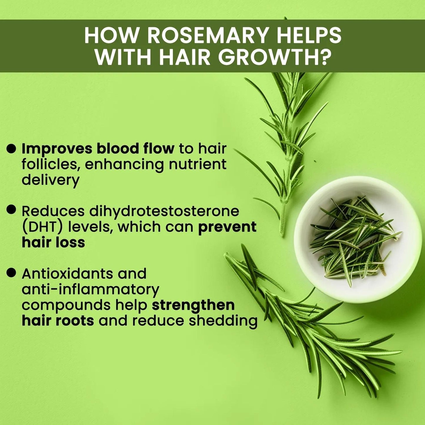Rosemary Water Hair Spray for Regrowth (Buy 1 Get 2 Free)