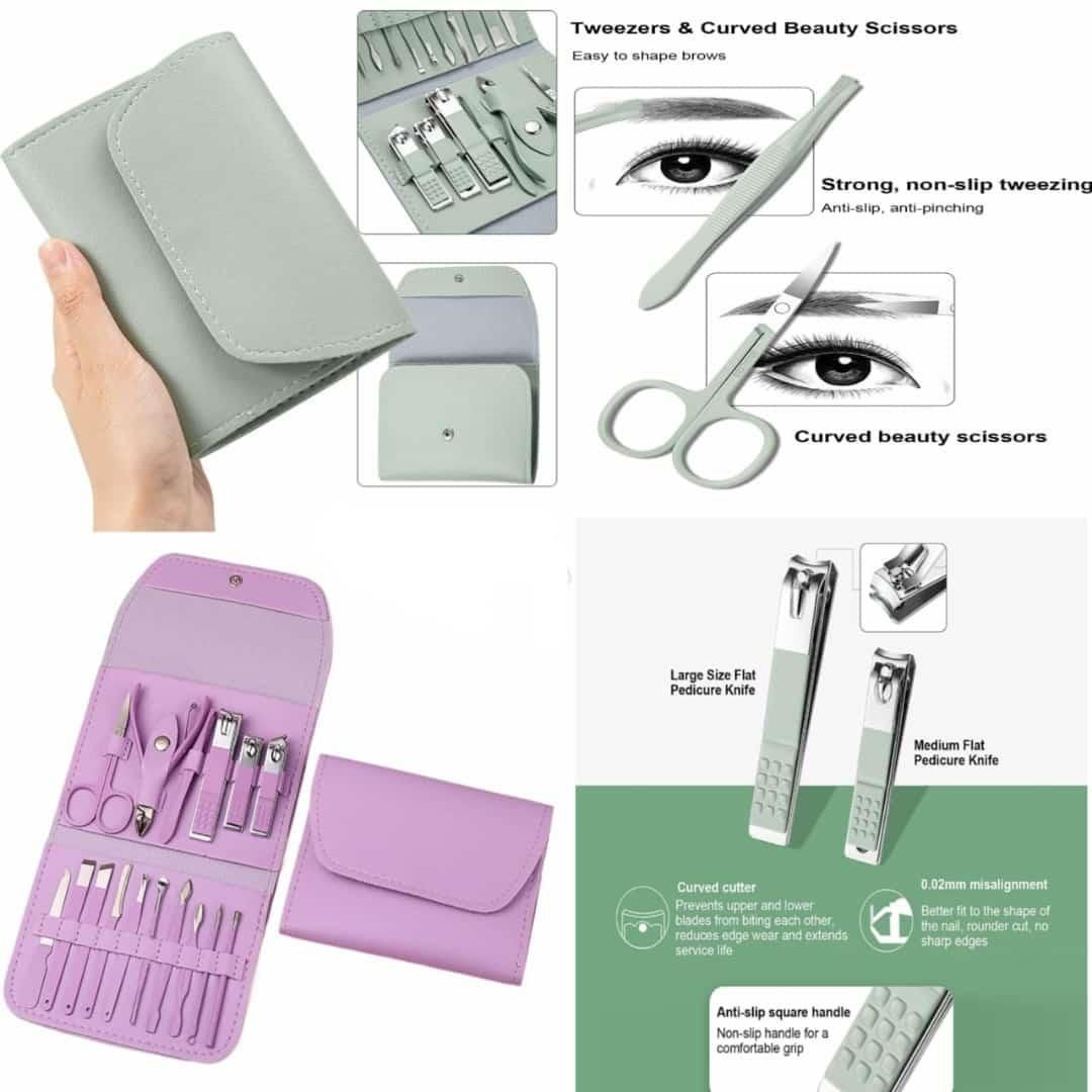 Manicure/Pedicure Nail Care Kit for Women