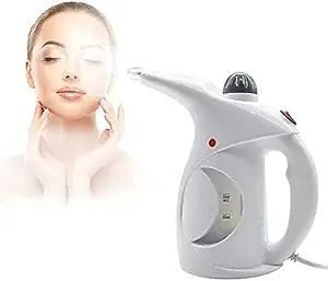 2-in-1 Fast Heat-Up Handheld Garment & Facial Steamer Iron Brush