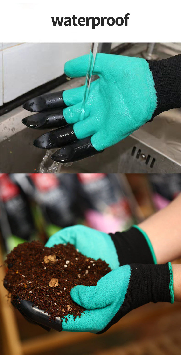 Waterproof Gardening Gloves With Claws