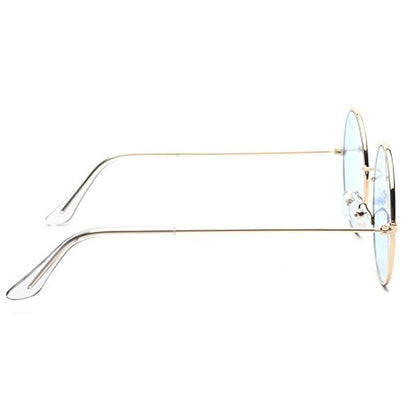 UV Protection Round Sunglasses – perfect for boys who love to shine! 🌟