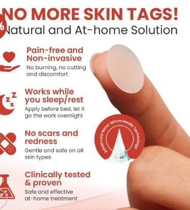 Skin Tag Remover Patch for Safe Skin Tag Treatment