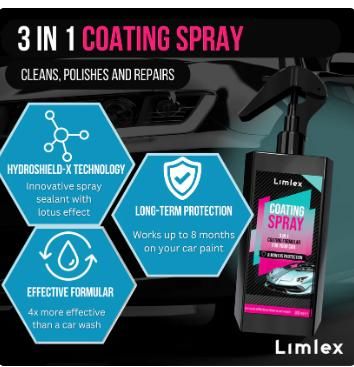✨ Coating Spray & Foam Car Cleaner Combo