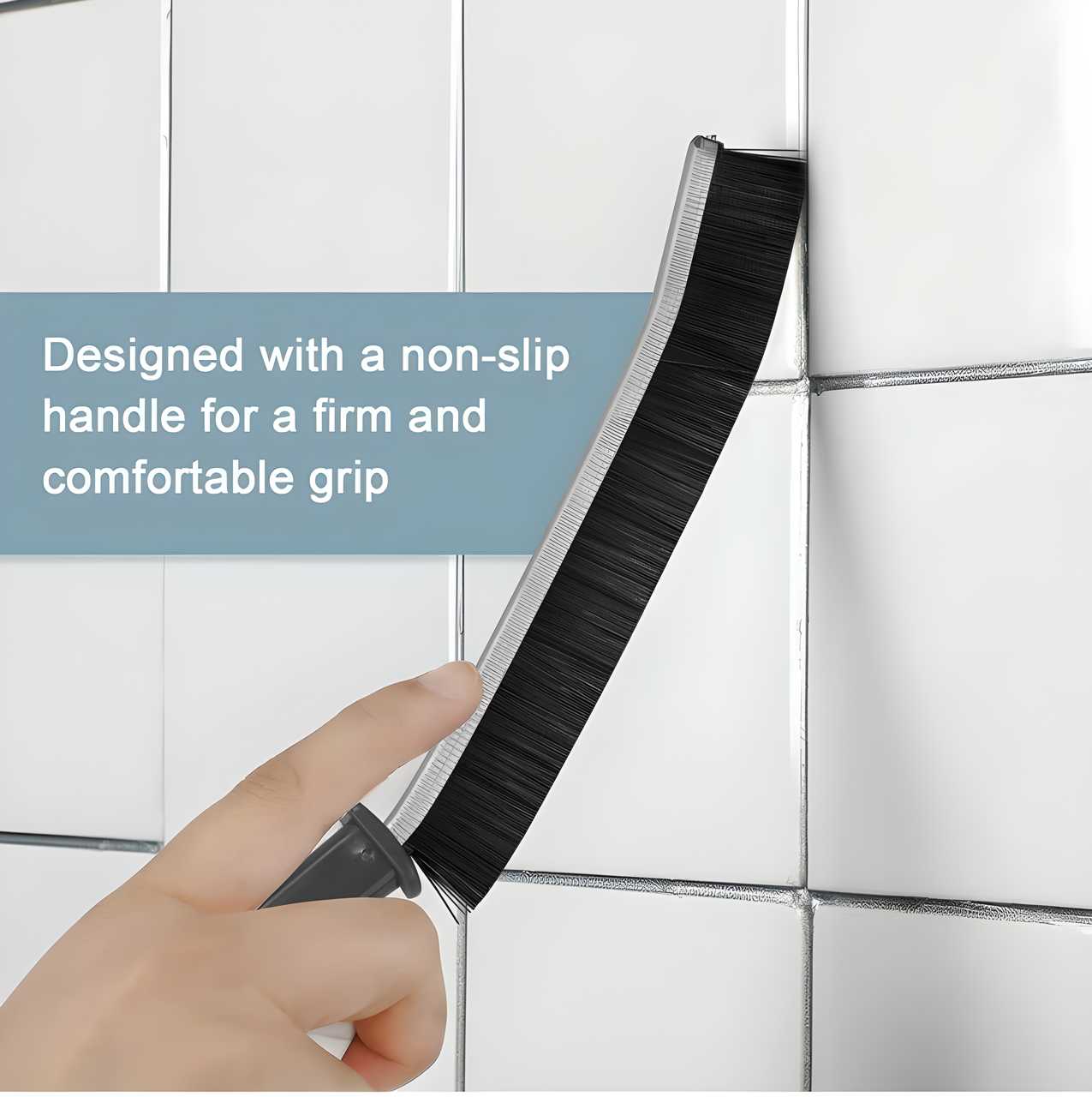 Grout Scrubber Deep Clean Tile Brush for Bathroom & Kitchen