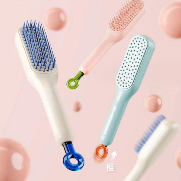 Self-Cleaning Anti-Static Massage Hair Comb