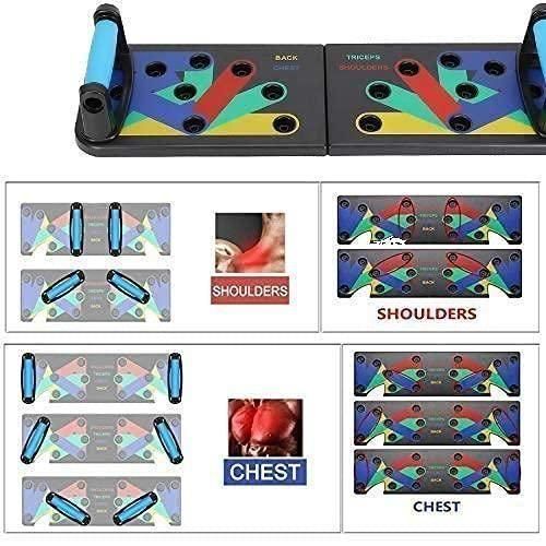 14-in-1 Push-Up Board – Strong Grip Handles