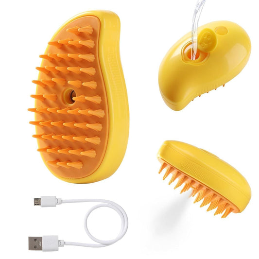 3-in-1 Steaming Pet Hair Brush
