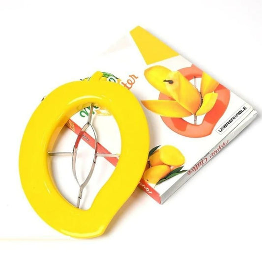 Mango Cutter Chopper Slicer Tool – Easy and Quick Mango Slicing with Stainless Steel Blades