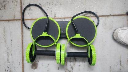 Wheel Roller for Core Workouts with Knee Pad