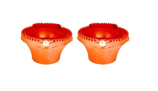 LED Water Sensor Diyas – Automatic On/Off Floating Diya (Pack of 6/12/18/24)