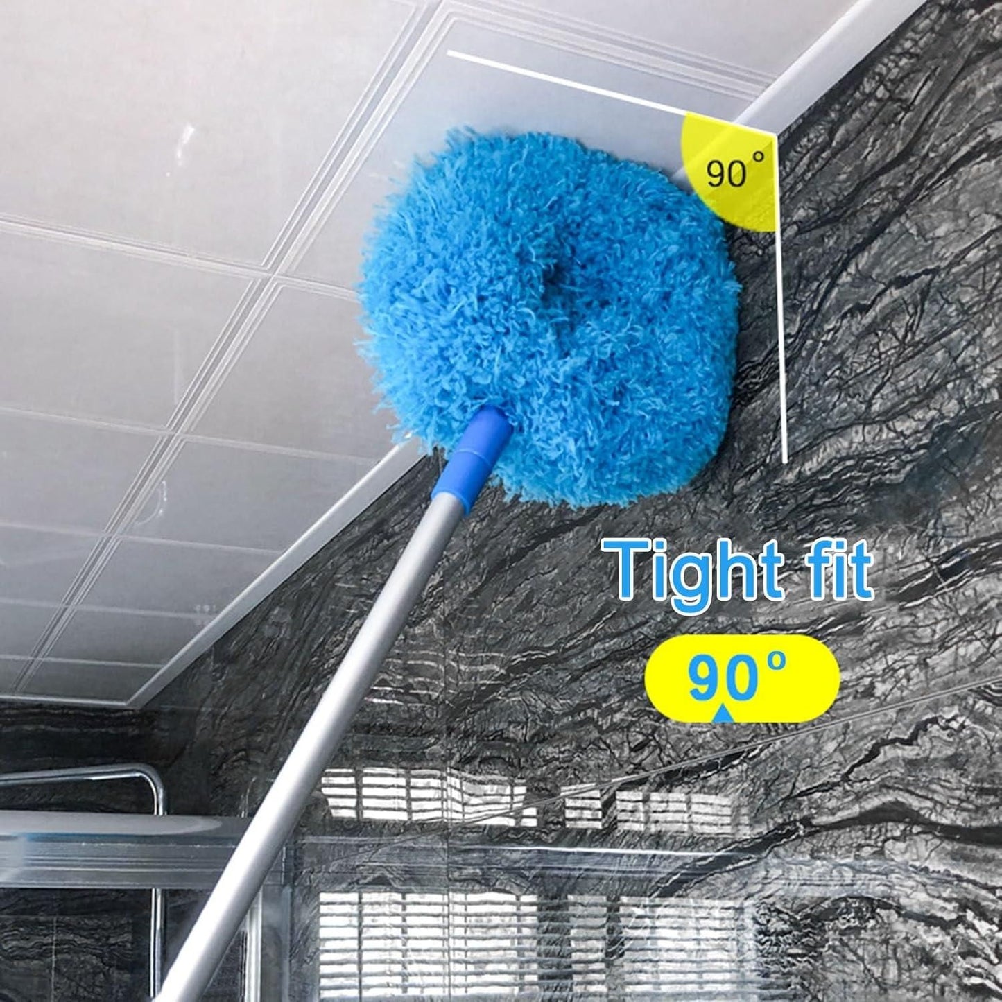 🌟 Washable Ceiling Fan Cleaner Duster | Easy to Use & Reusable | Pack of 1