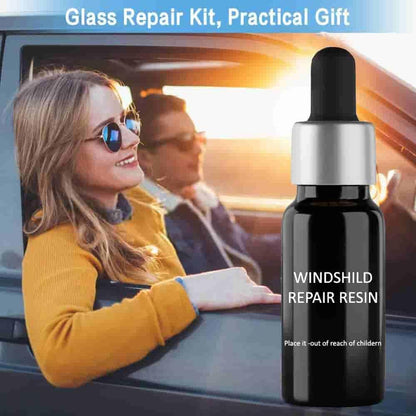 Windshield Repair Resin – Glass Repair Kit (Pack of 1)