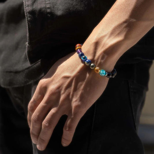 🌟 Super 9 Chakra Energy Healing Bracelet
