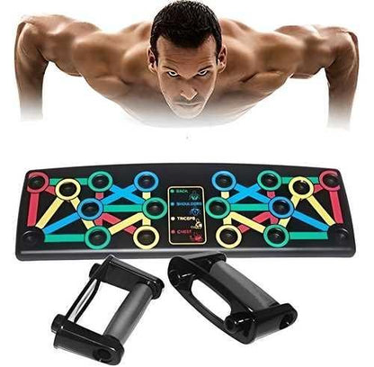 14-in-1 Push-Up Board – Strong Grip Handles