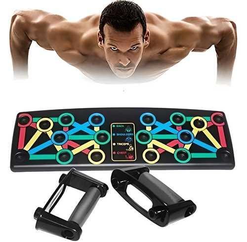 14-in-1 Push-Up Board – Strong Grip Handles