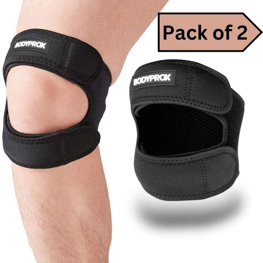 💪 Knee Pain Relief Adjustable Neoprene Knee Strap (Pack of 2)