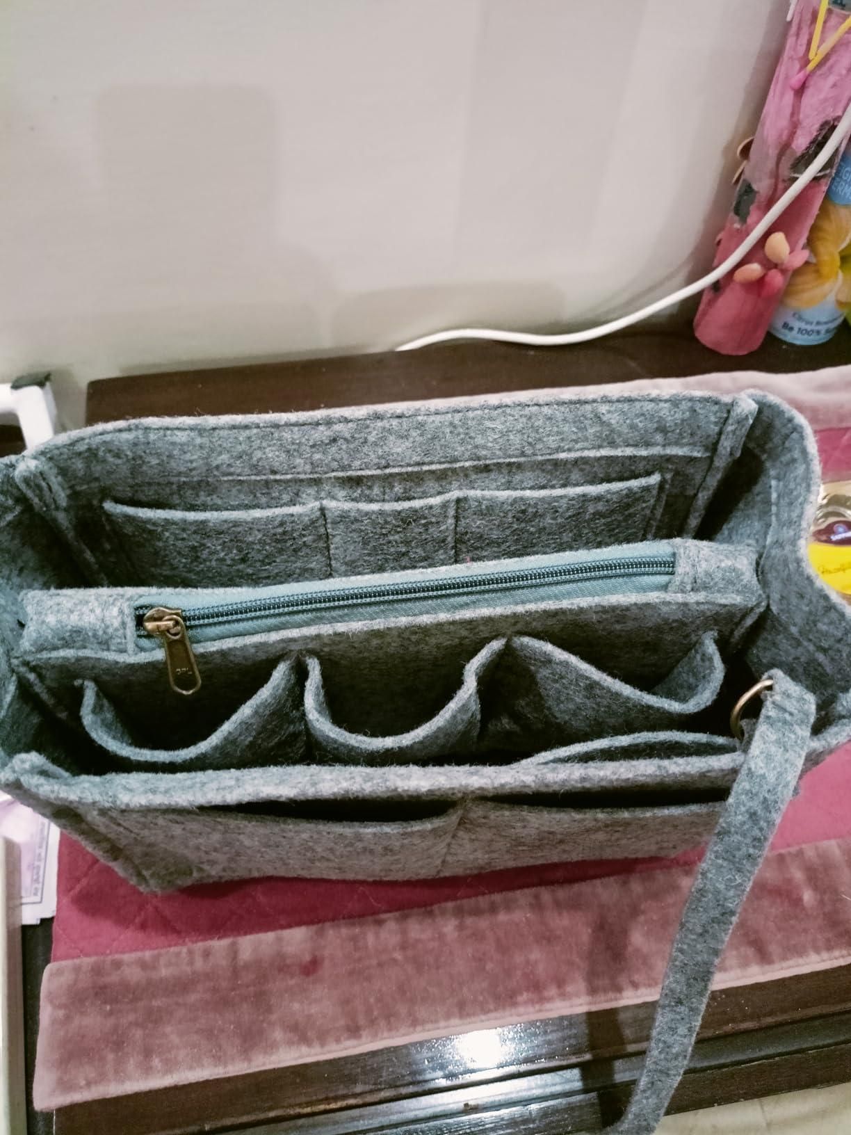 Felt Fabric Purse Organiser (Pack of 1)