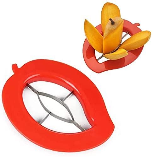 Mango Cutter Chopper Slicer Tool – Easy and Quick Mango Slicing with Stainless Steel Blades