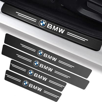 Emblaze - Carbon Fiber Door Sill Protector (Pack of 4)