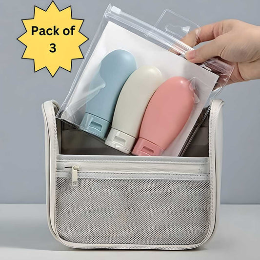 Travel Bottles Set – 60ML (Pack of 3)