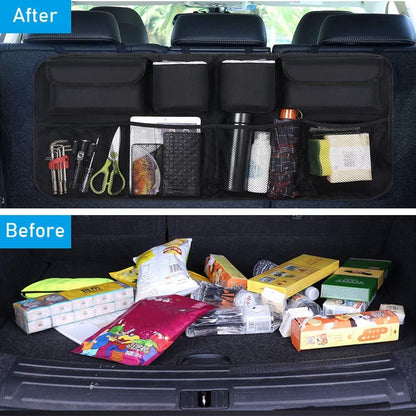 Multi-Pocket Car Back Seat Organizer