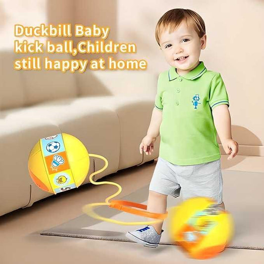 Flash Wheel Skip Ball Ankle Toy for Kids (Multicolor)