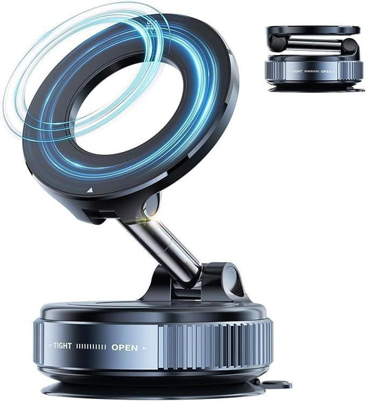 Vacuum Magnetic Suction Phone Holder