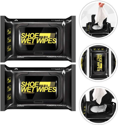 Sneaker & Shoe Cleaner Wipes – Natural Disposable Cleaning Wipes
