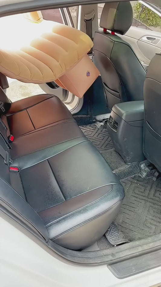 Car Travel Inflatable Bed Mattress with 2 Air Pillows